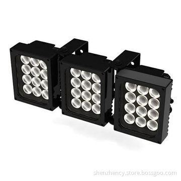 White Light Illuminator with 0 to 90° Angle Extending Range, Public Authorities Lights